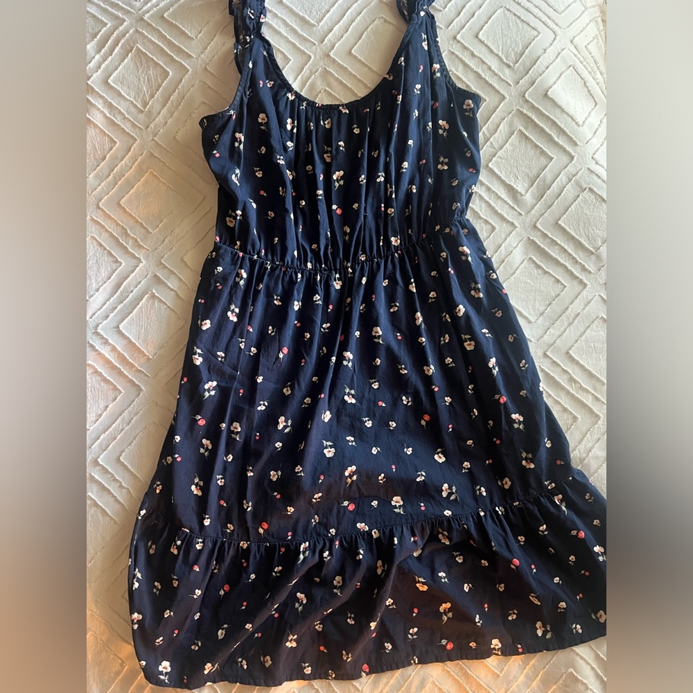 american eagle floral midi sundress